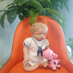 45CM déjà fini Reborn Rosalie poupée endormie nouveau-né cheveux peints à la main 3D peau peinte veines visibles cadeau de noël - Product Image 6