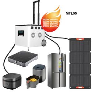 Batería de Litio LiFePO4 Más Vendida, 4 Puertos de Salida de CA 220V 50Hz, 1 Puerto XT90 de Carga Rápida 24V 30A, Compatible con Función UPS, Súper Rápida - Product Image 1