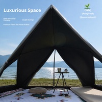 Tente de camping occultante à ouverture automatique en 1 seconde, tente de camping extérieure portable instantanée anti-UV et anti-moustiques