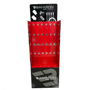 Коммерческая индивидуальная акция для поп-напольных картонных стеллажей с зарядным устройством и крюком для дисплея для аксессуаров для мобильных телефонов - Product Image 4