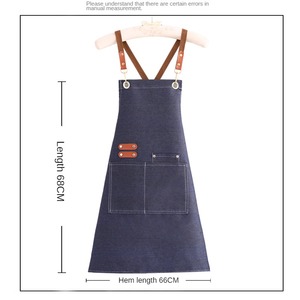 Vente chaude version coréenne personnalisée à la mode adulte hommes et femmes cuisine café magasin de thé au lait <span class=keywords><strong>tablier</strong></span> anti-salissure - Product Image 5
