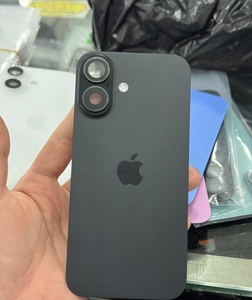 Coque arrière avec lampe de poche Flex et chargement sans fil et objectif de caméra pour iPhone 14/15/16plus Pro PM remplacement - Product Image 5