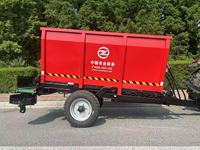 Zoomye, Fábrica Líder, Operación Confiable, Esparcidor de Fertilizante Agrícola de 5T de Una Sola Cara, Versión Segura para Exportación, Completo