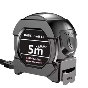 Высококачественная флуоресцентная рулетка, линейка черного цвета толщиной 5 7,5 10 метров, Метрическая линейка - Product Image 2