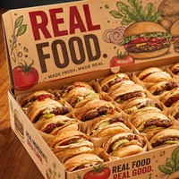 Boîte de traiteur et de restauration biodégradable en kraft de qualité supérieure pour la livraison de plats gourmands