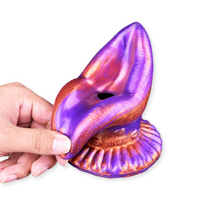 sexy lingerie 2023 X-Men Tentacle Dildo 8″ (20 cm) - Black tentacle dildo main image 1