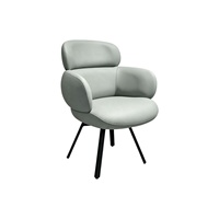 Chaise de Visiteur de Luxe Moderne en Cuir pour Salles d'Attente de Bureau, Chaise de Réception Confortable avec Coussin pour Bureau et Espaces de Détente – Vente en Gros