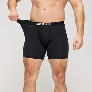 <strong>Men's</strong> Custom Nylon Spandex Breathable Boxer <strong>Briefs</strong> <strong>Men's</strong> Wholesale Gym Fitness Underwear Sports Quick Dry Boxer Shorts For <strong>Men</strong> - Product Image 3