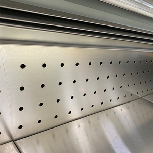 Supermercado <span class=keywords><strong>Hotel</strong></span> Mini-Nevera LED Luz Pescado Mostrador Carne fresca Carnicería Enfriador <span class=keywords><strong>Rockstar</strong></span> Equipo de refrigeración para - Product Image 3