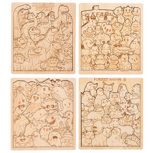Jeux de puzzle de cognition Montessori, planches d'appariement de formes, jeux d'<span class=keywords><strong>intelligence</strong></span>, entraînement, apprentissage, jouets éducatifs pour enfants, garçons et filles - Product Image 5