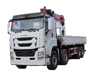 I Su Zu Giga 8*4 Grúa telescópica montada en camión Camión de elevación <span class=keywords><strong>20</strong></span> toneladas Grúa de cable montada en camión - Product Image 1