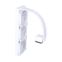 Refroidisseur de processeur en aluminium SAMA PPS 50000Hrs moteur triphasé refroidisseur de liquide CPU 420mm AM5 refroidissement par eau d'ordinateur
