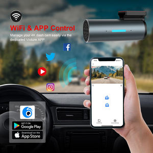 E-çok gerçek WDR HDR Dash kamera otomatik 4K g-sensör GPS 2160P Wifi Dash kamera arabalar için 4K Dash kamera 4K Wifi GPS gece görüş WDR - Product Image 3