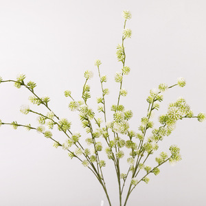 Fougère artificielle Qihao en forme d'asperge, 100 cm, 200 cm, pour décorations intérieures de mariage, plante verte en plastique souple, ornement végétal - Product Image 3