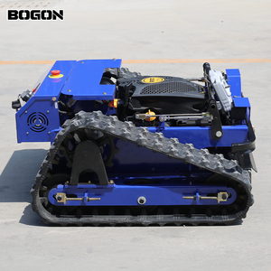Petite tondeuse à gazon autotractée de type mini-crawler, télécommandée, à braquage zéro, pour usage domestique et <span class=keywords><strong>jardin</strong></span>, avec moteur diesel - Product Image 4