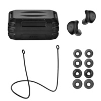 Bouchons d'oreille pour réduire le bruit pour dormir prise de vue antibruit batterie sans fil écouteur souple Rechargeable avec étui