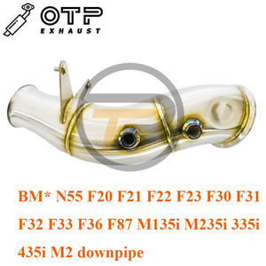 Tuyau d'échappement OTP pour BM* <span class=keywords><strong>N55</strong></span> F20 F21 F22 F23 F30 F31 F32 F33 F36 F87 <span class=keywords><strong>M135i</strong></span> M235i 335i 435i M2 <span class=keywords><strong>Downpipe</strong></span> haute performance - Product Image 4