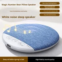 Nouveau haut-parleur de sommeil sous l'oreiller avec une haute qualité sonore pour le bruit blanc, minuterie de sommeil et arrêt automatique