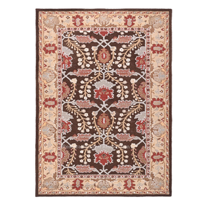 พรมพิมพ์ลายคริสตัลสำหรับบ้านแบบเปอร์เซียพรมขนสัตว์ขนสัตว์สำหรับห้องนั่งเล่นตามสั่งจากอินเดีย - Product Image 1