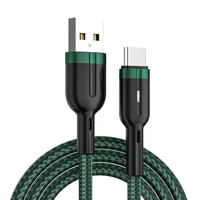 Câbles de charge rapide USB 3.0 tressés ABS ODM OEM de type A vers C pour téléphones mobiles Android, tablettes et ordinateurs portables