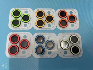 Nuovi arrivi protezione dello schermo dell'obiettivo della fotocamera del telefono cellulare per <span class=keywords><strong>iPhone</strong></span> <span class=keywords><strong>13</strong></span> pro max <span class=keywords><strong>vetro</strong></span> <span class=keywords><strong>temperato</strong></span> fluorescente luminoso - Product Image 6