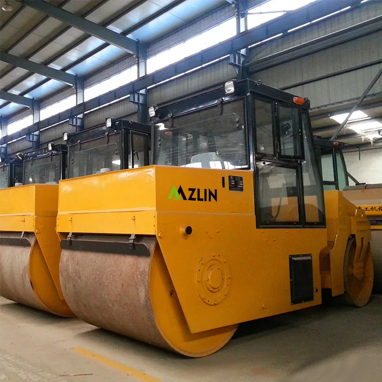 Factory Price Road Co<i></i>nstruction Machine Earth Moving Road Roller ZL8x10 With High Quality For Sale