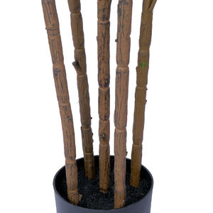 Figuier artificiel de feuille de violon de 6 pieds avec le cadeau extérieur d'intérieur de décor de pot en plastique - Product Image 3