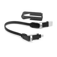 Kabel Pengisi Daya 4 in 1 Desain Kreatif dengan Pembuka Botol 3A PD 60w Kabel Data Usb c Hadiah Promosi Gantungan Kunci Kabel Pengisian Cepat