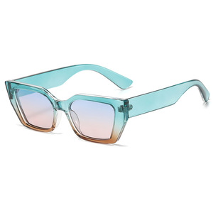 New Men and Women With the Same Trend Outdoor Street Photo <b>Small</b> <b>Frame</b> Fashion Color Matching Sunglasses - Product Image 6
