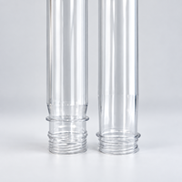 Pasokan Pabrik Preform PET Ulir Pendek & Ulir Panjang 55mm Berbagai Berat Gram Warna Kustom Preform Botol PET