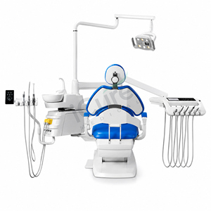 Unidad <span class=keywords><strong>Dental</strong></span> Integral Mejorada IC-DCL68D con Luz Oral LED Bicolor Eléctrica, Sillón con Conexión y Escupidera Integrada para Clínica - Product Image 2
