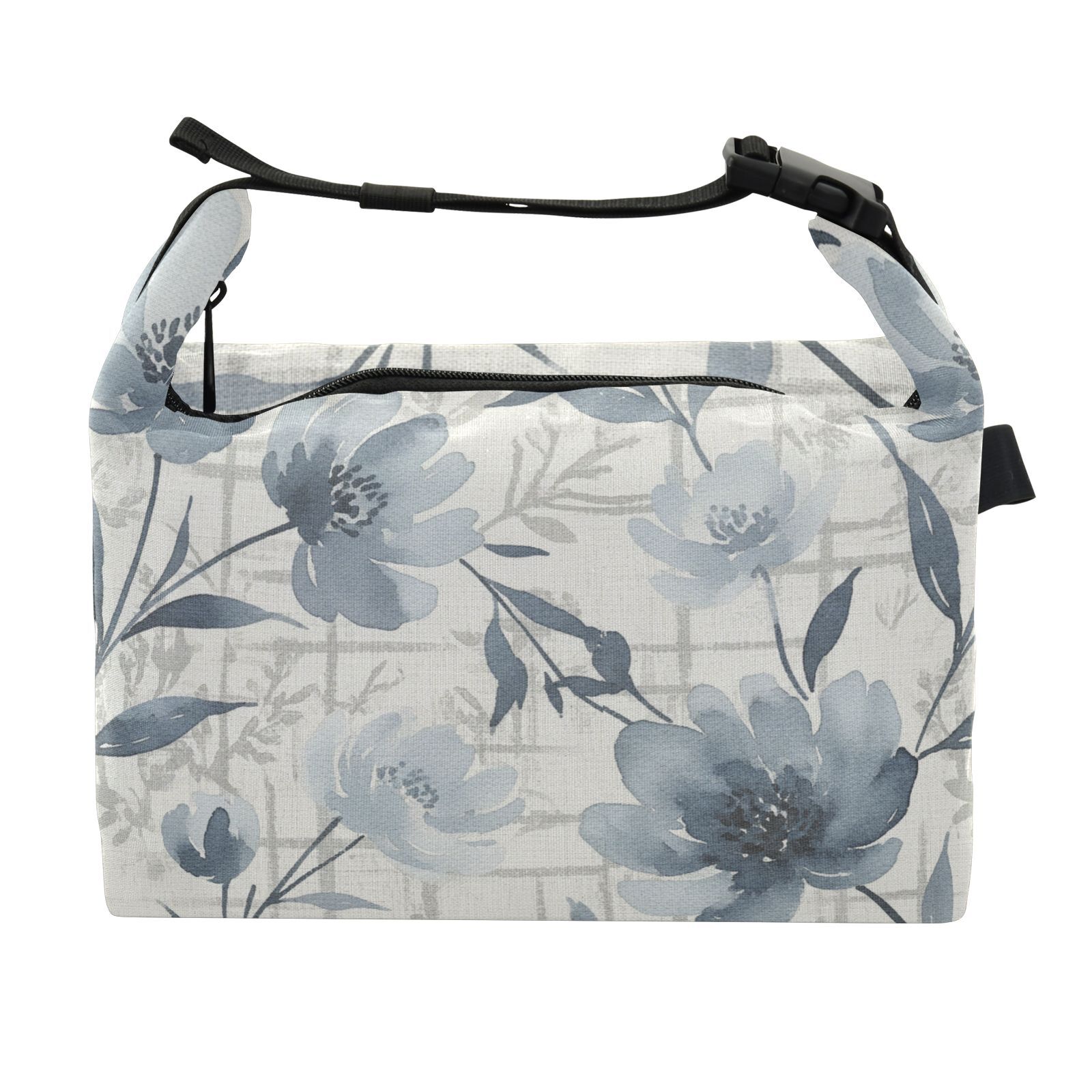 Pivoine bleu encre
