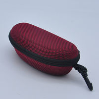 Étui à lunettes de soleil coloré en EVA, portable, avec fermeture éclair, pour voyage, vente en gros