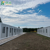 Maison Conteneur Pliante de 20 Pieds, Panneau Sandwich Industriel, Acier, Salon, Bureau, Extérieur – Vente en Gros Économique