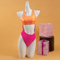 Body de Ballet de danse exotique pour femmes, nouveau Style de tissu Polyester, couleurs mélangées, grande taille, vêtements de danse pôle pour femmes