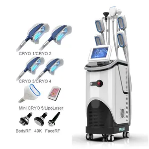 S23 5 Handles Cryo And Double Chin Multifunctional Slimming 360 Criolipolisis Machine Weight Loss Body Slimming / Fat Freezing