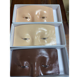 Tavola di Pratica per Trucco 5D Riutilizzabile all'Ingrosso, Tavola in Silicone per Pratica Trucco Occhi e Viso per Accademie di Bellezza - Product Image 5