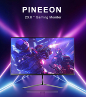 Écran LCD incurvé de bureau LED personnalisable de 22/24/27/32 pouces, 144 Hz/165 Hz, 2K/4K, écran d'ordinateur de jeu, interface DP
