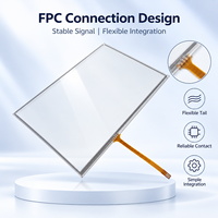 Panel Sentuh Kapasitif Proyeksi 15 Inci PCAP SIS9509 I2C FPC 6H Layar Sentuh Transparansi 85%