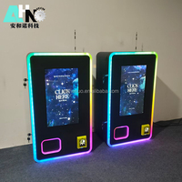 Distributeur automatique de cigarettes ZYN Snus sans argent liquide, mural, à écran tactile de 21,5 pouces, flexible et adapté à l'aménagement de l'espace, de la marque AHN TECH, pour les discothèques