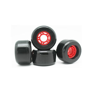 ล้อสเก็ต PU Casting Pro 72 มม. แบบ <span class=keywords><strong>Freeline</strong></span> รูปทรงแบนกลม สีสั่งทำพิเศษ สำหรับดริฟท์บอร์ด ความแข็ง 82A 78A - Product Image 4