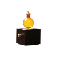 Diffuseur d'arômes à brume froide en verre, ensemble cadeau d'huiles essentielles, diffuseur électrique sans eau à programmation automatique pour parfumer la maison