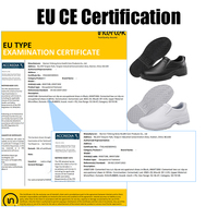 Chaussures de chef de cuisine de haute qualité ANNO, imperméables, légères, en caoutchouc EVA, pour extérieur, unisexes, blanc et noir