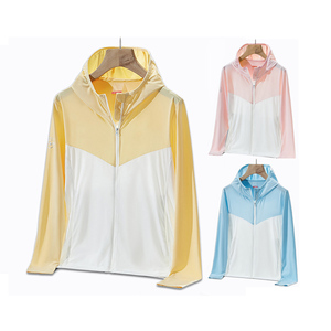 Summer <strong>Sun</strong> Protection Clothing Women Men Anti Ultraviolet Ice Silk Thin Skin Breathable <strong>Sunscreen</strong> Rash <strong>Guard</strong> Jacket Coat - Product Image 1