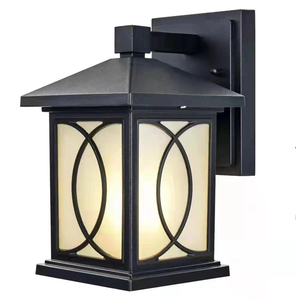 Applique murale extérieure noire étanche IP65, lumières en aluminium pour jardin, Villa, porche, <span class=keywords><strong>Luminaires</strong></span>, cour (<span class=keywords><strong>2023</strong></span>/1W) - Product Image 4