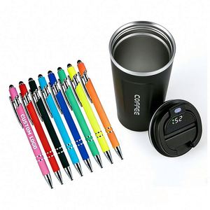 Nouveau design 2026 – Stylos à bille de luxe haut de gamme en métal, avec logo personnalisé, finition caoutchouc doux au toucher, idéal pour cadeaux promotionnels et entreprises – Vente en gros - Product Image 1