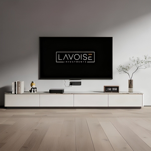 Meuble <span class=keywords><strong>TV</strong></span> en bois écologique au design moderne et personnalisable avec rangements pour ferme, hôtel, salon, chambre à coucher <span class=keywords><strong>65</strong></span> pouces et plus - Product Image 1