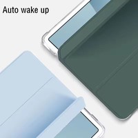 Pour Redmi Pad Pro 12.1 SE 11 étui dos souple Smart Funda pour Xiaomi Mi Pad 5 6 Mi 11 pouces 7 Pro Poco tablette couvre et étuis