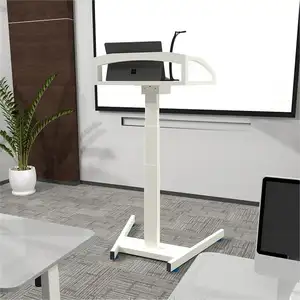 Furnitur kantor sehat Modern, meja berdiri listrik tinggi badan bisa disesuaikan warna-warni pintar