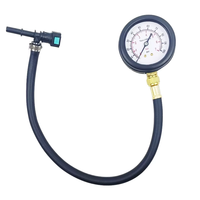 Outils de diagnostic Kit de test de pression de carburant 0-100PSI Jauge de test de pompe d'injection de carburant pour voitures motos camions